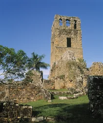 The cathedral ruins
